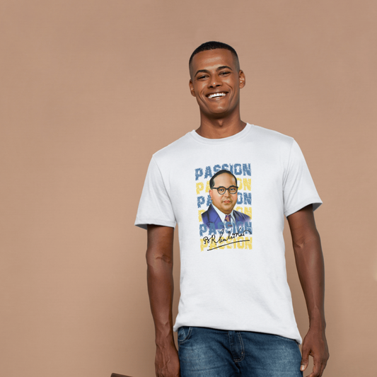 Dr. Ambedkar DTF Printed Cotton T-Shirt - Passion Edition