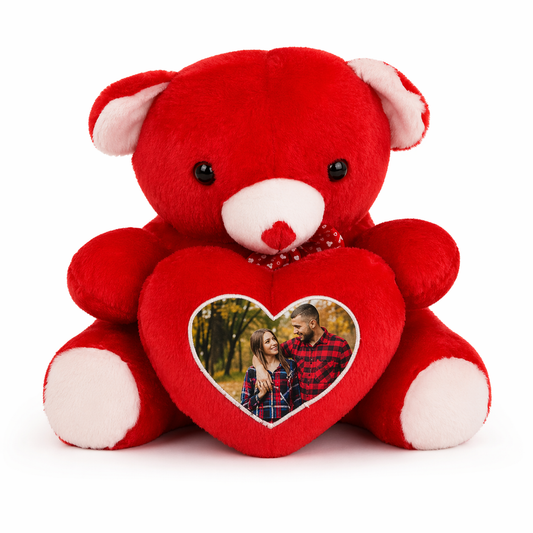 Personalized Sublimation Teddy Bear – Custom Photo Gift for Special Occasions