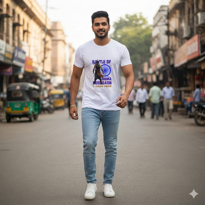 Bhima Koregaon Victory White T-Shirt