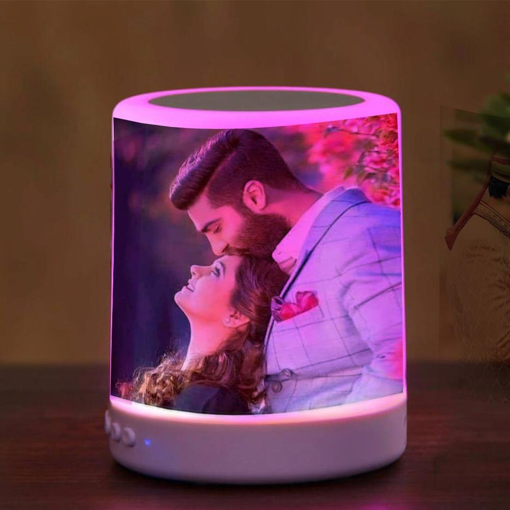 LED Smart Night Light with Bluetooth Speaker